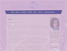 Tablet Screenshot of andriagaskins.com